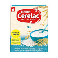 Nestle Cerelac Rice Stage 1 Fortified Baby Cereal (6 months+)